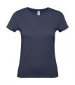 Dames T-shirt B&C E150 TW02T Denim